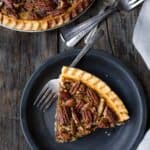 slice of pecan pie