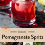 Pomegranate Ginger Spritz Pin