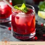 Pomegranate Ginger Spritz Pin