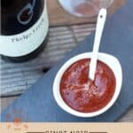 Pinot Noir BBQ Sauce Pinterest Pin