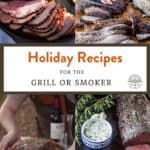 Holiday recipe round-up pinterest pin