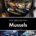 Grilled Mussels Pinterest Pin