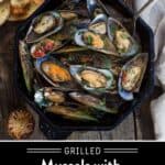 Grilled Mussels Pinterest Pin