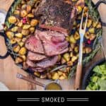 Smoked Bone-In Leg of Lamb Pin