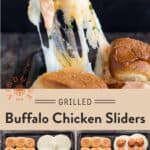Buffalo Chicken Meatball Sliders