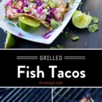 Grilled Fish Taco pinterest Pin