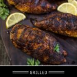 Blackened Chicken Pinterest Pin