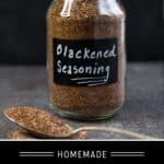 Blackened Seasoning Pinterest Pin