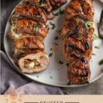 Stuffed Pork Tenderloin Pinterest Pin