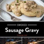Smoked Sausage Gravy Pinterest Pin