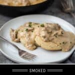 Smoked Sausage Gravy Pinterest Pin