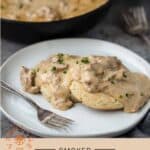 Smoked Sausage Gravy Pinterest Pin