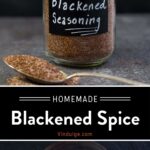 Blackened Seasoning Pinterest Pin