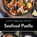 Seafood Paella Pinterest Pin