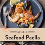 Seafood Paella Pinterest Pin