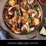 Seafood Paella Pinterest Pin