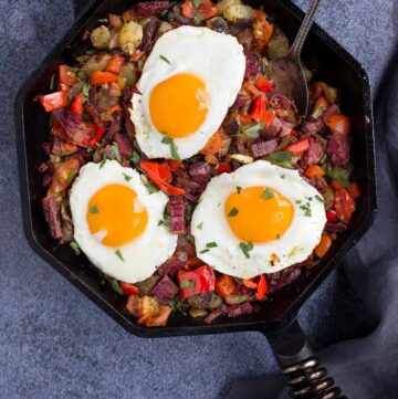 Corned Beef Hash spoonful