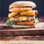 Western Burger Pinterest Pin