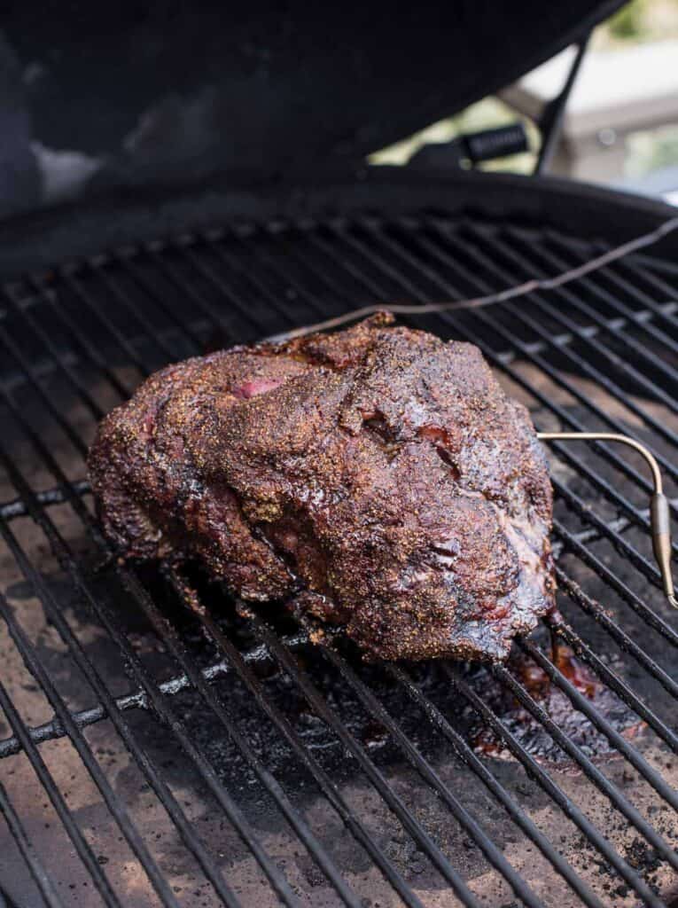 Chuck Roast on Grill