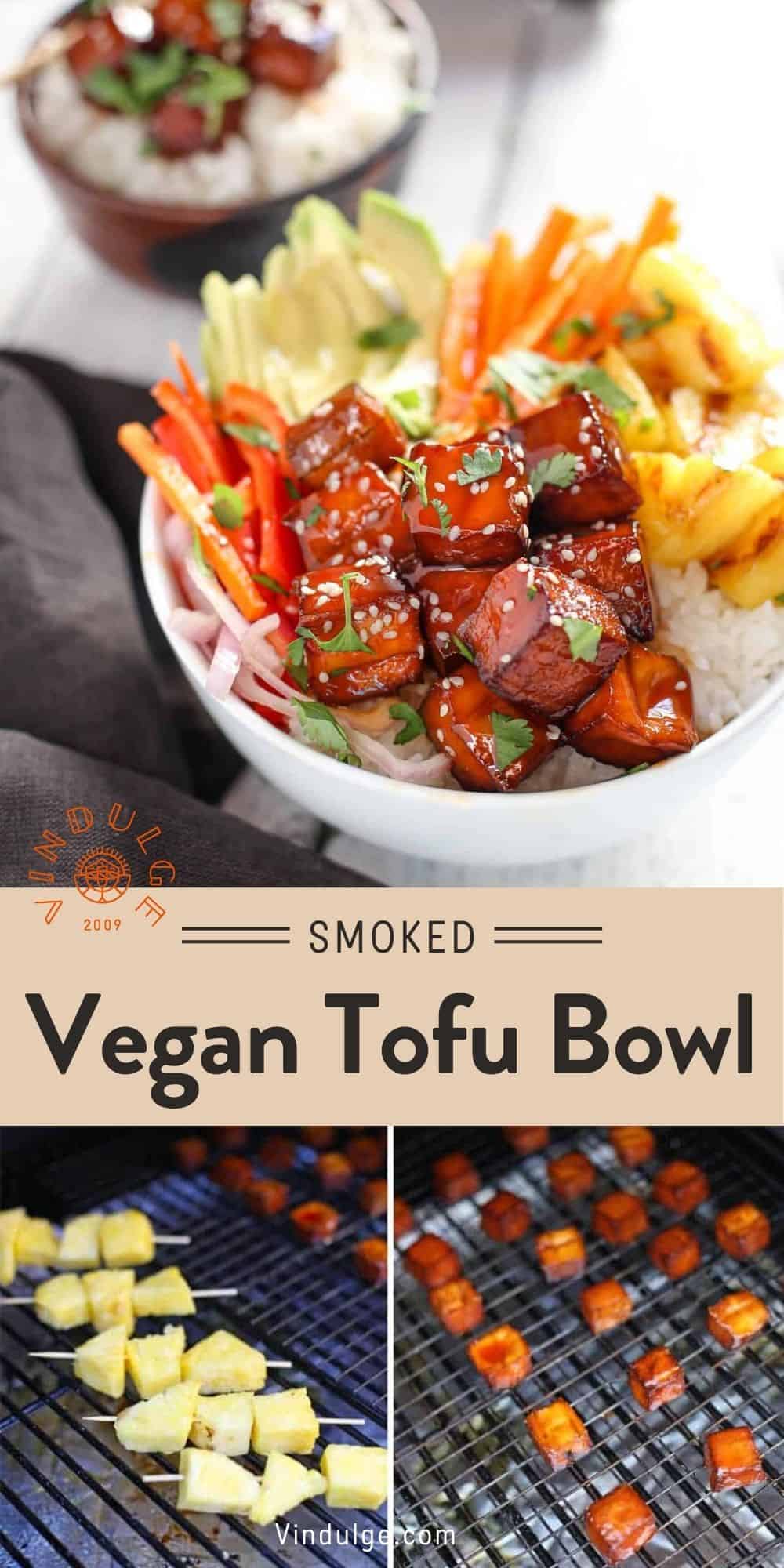 Smoked BBQ Tofu Bowls (Vegan) Vindulge