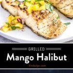 Grilled Halibut Pin