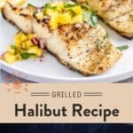 Grilled Halibut Pin