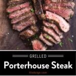 Grilled Porterhouse Steak PIn