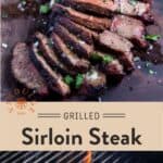 Grilled Sirloin Steak pin