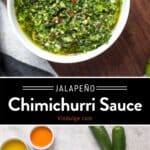 Jalapeno Chimichurri Sauce Pin