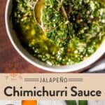 Jalapeno Chimichurri Sauce Pin