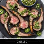 Grilled Rack of Lamb Pin