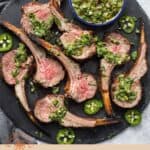 Grilled Rack of Lamb Pin