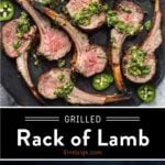 Grilled Rack of Lamb Pin
