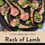 Grilled Rack of Lamb Pin