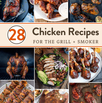 28 smoked and grilled chicken recipes round-up header