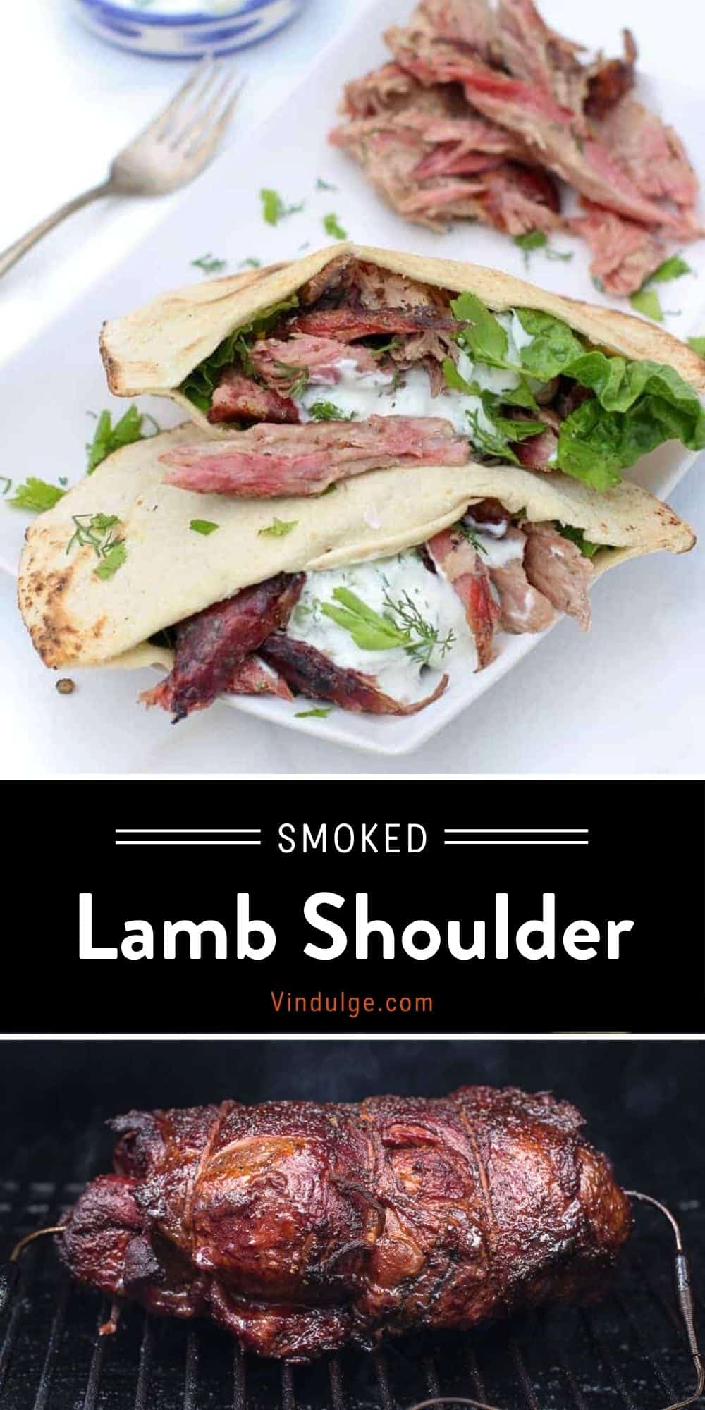 Smoked Lamb Shoulder Recipe - Vindulge