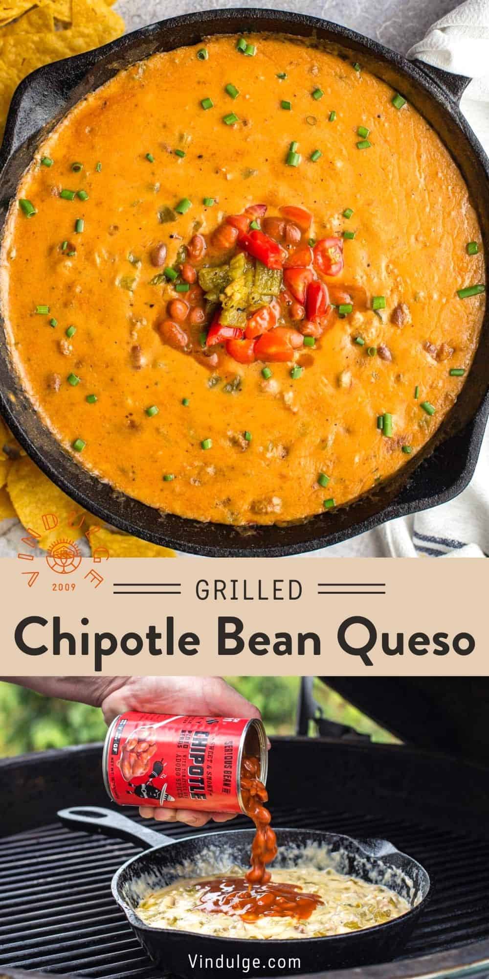 Sausage and Queso Bean Dip Vindulge