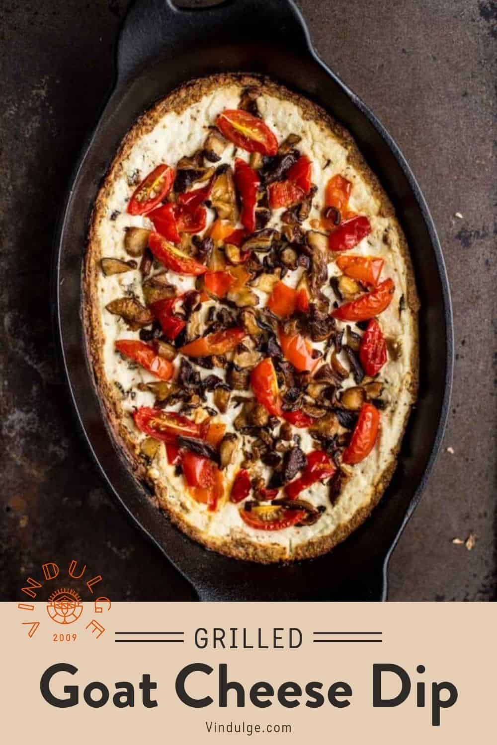 Goat Cheese Dip Recipe With Shiitake Mushrooms Vindulge