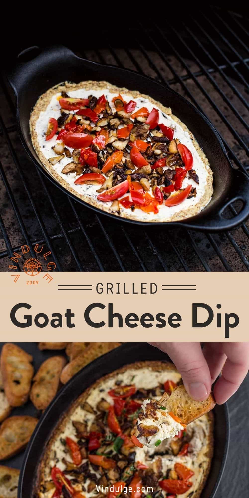 Goat Cheese Dip Recipe With Shiitake Mushrooms Vindulge