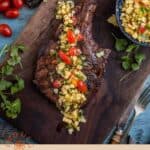 Poblano Salsa Steak