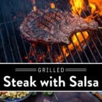 Poblano Salsa Steak