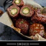 Smoked Ground Beef Armadillo Eggs Pin