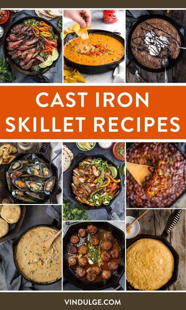28 Great Cast Iron Skillet Recipes Vindulge