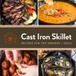 Cast Iron Skillet Recipes Pin