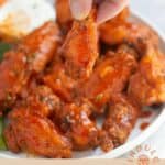Grilled Buffalo Chicken Wings Pin