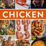 smoked chicken round up pin