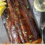 Grilled Cedar Plank Salmon