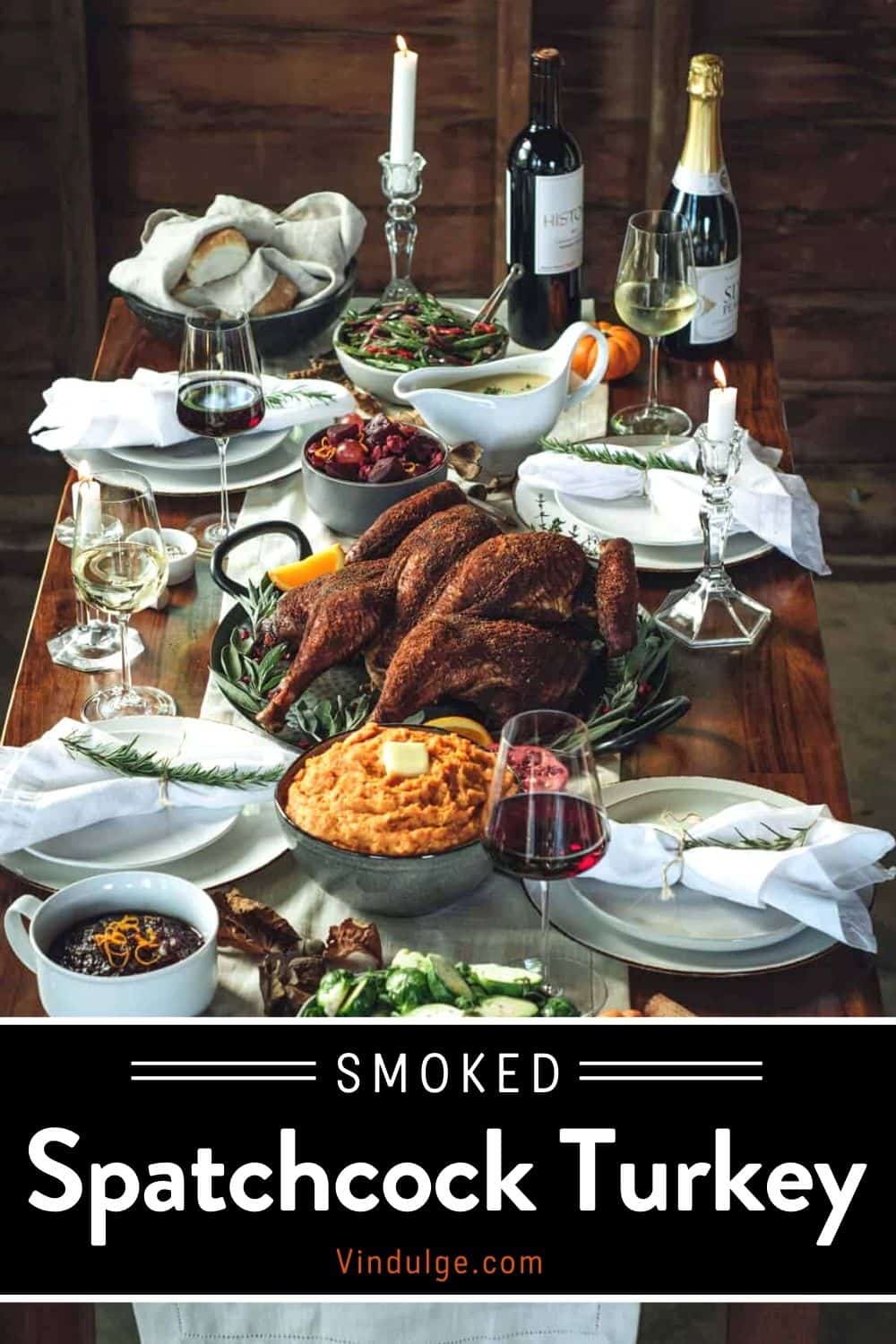 Spatchcock Smoked Turkey pin