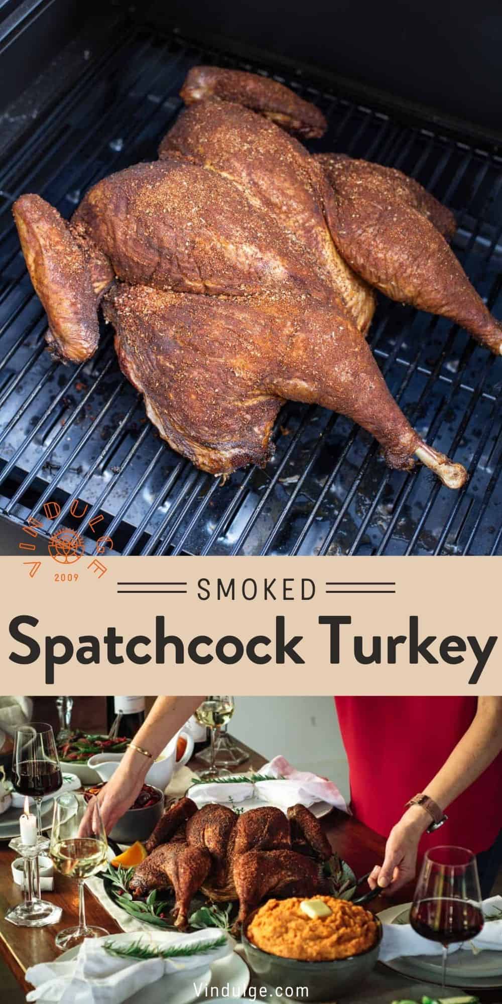 Spatchcock Smoked Turkey pin