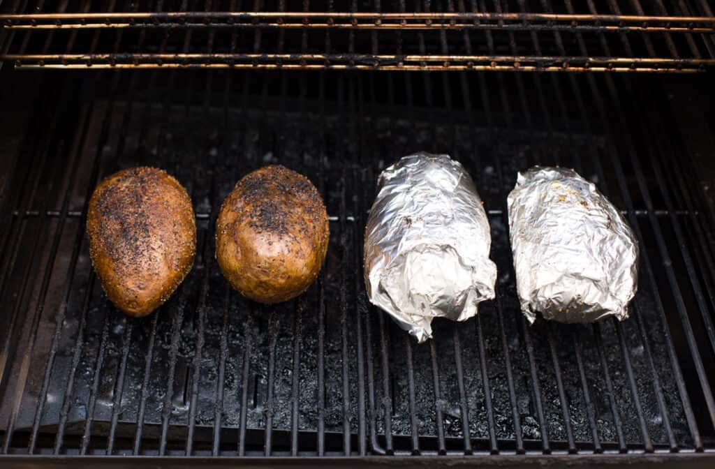 Grilled Baked Potato - Vindulge